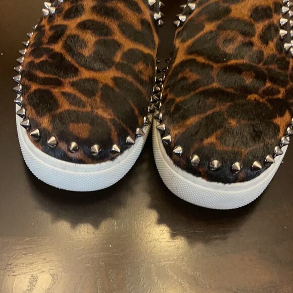 Christian louboutin pik boat pony dark leopard38.5 - Picture 4 of 7